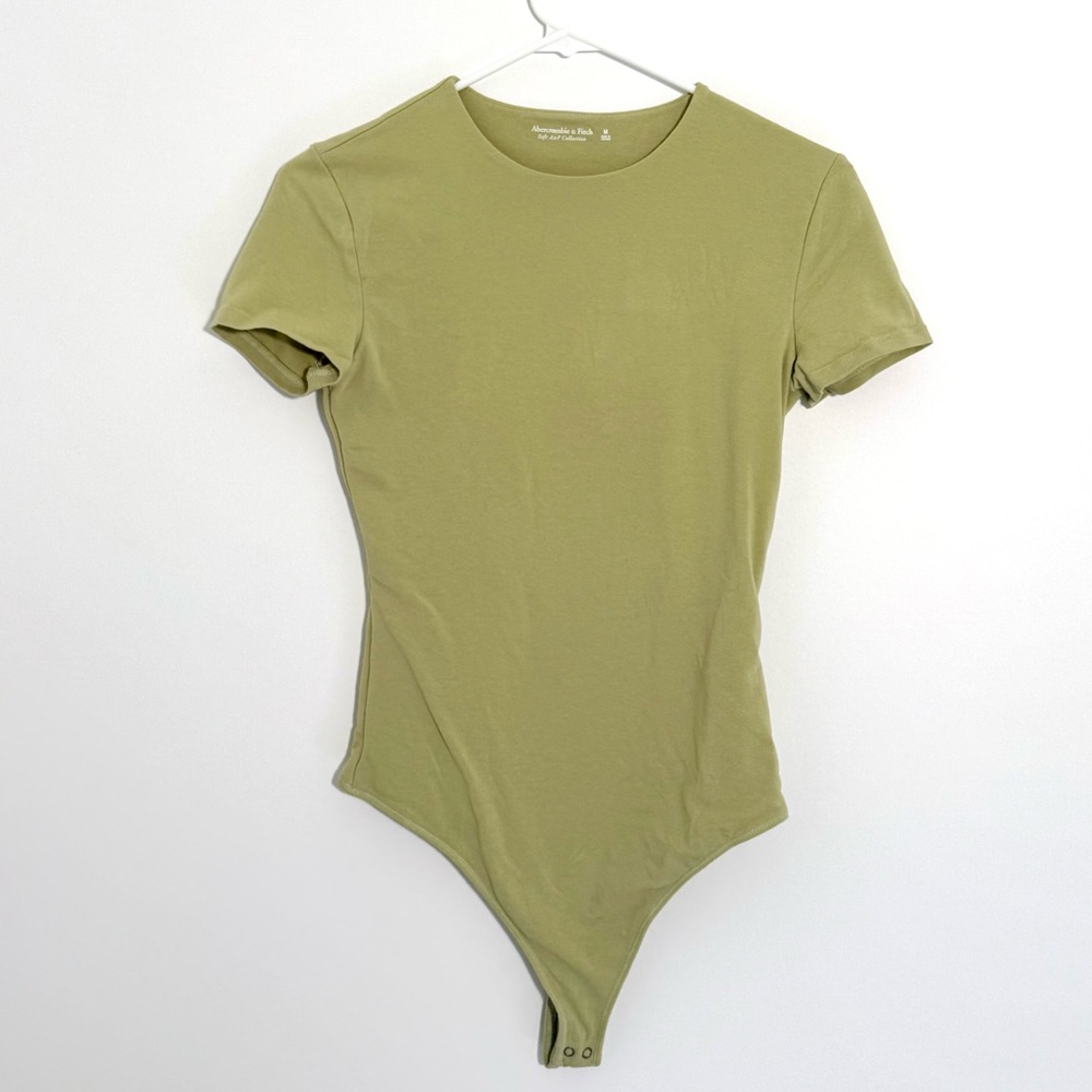 Abercrombie & Fitch Sage Green Bodysuit